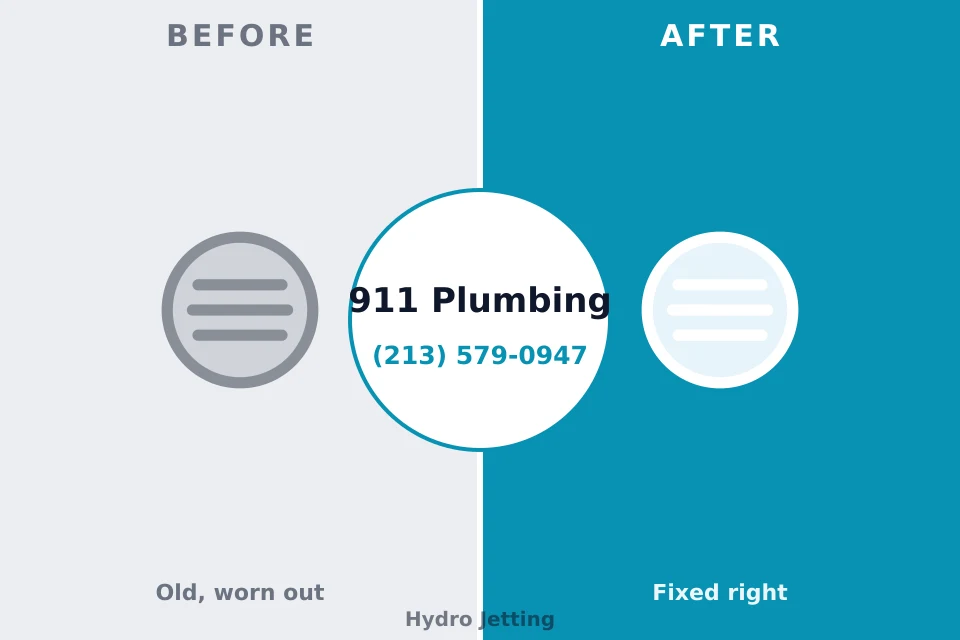 Before and after: plumbing repair Raleigh, MS
